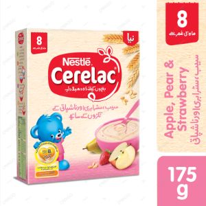 NESTLE CERELAC APPLE PEAR STRAWBERRY 175GM