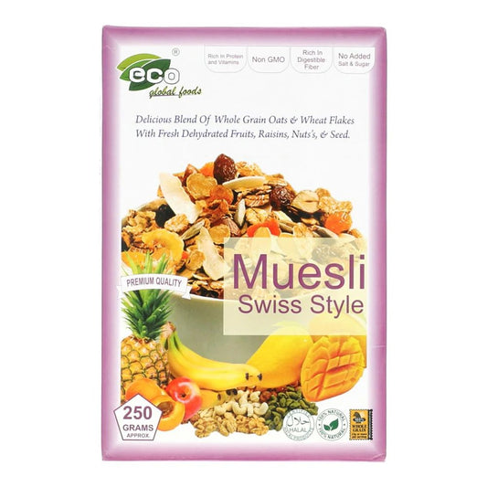 ECO MUESLI SWISS STYLE 250 GM